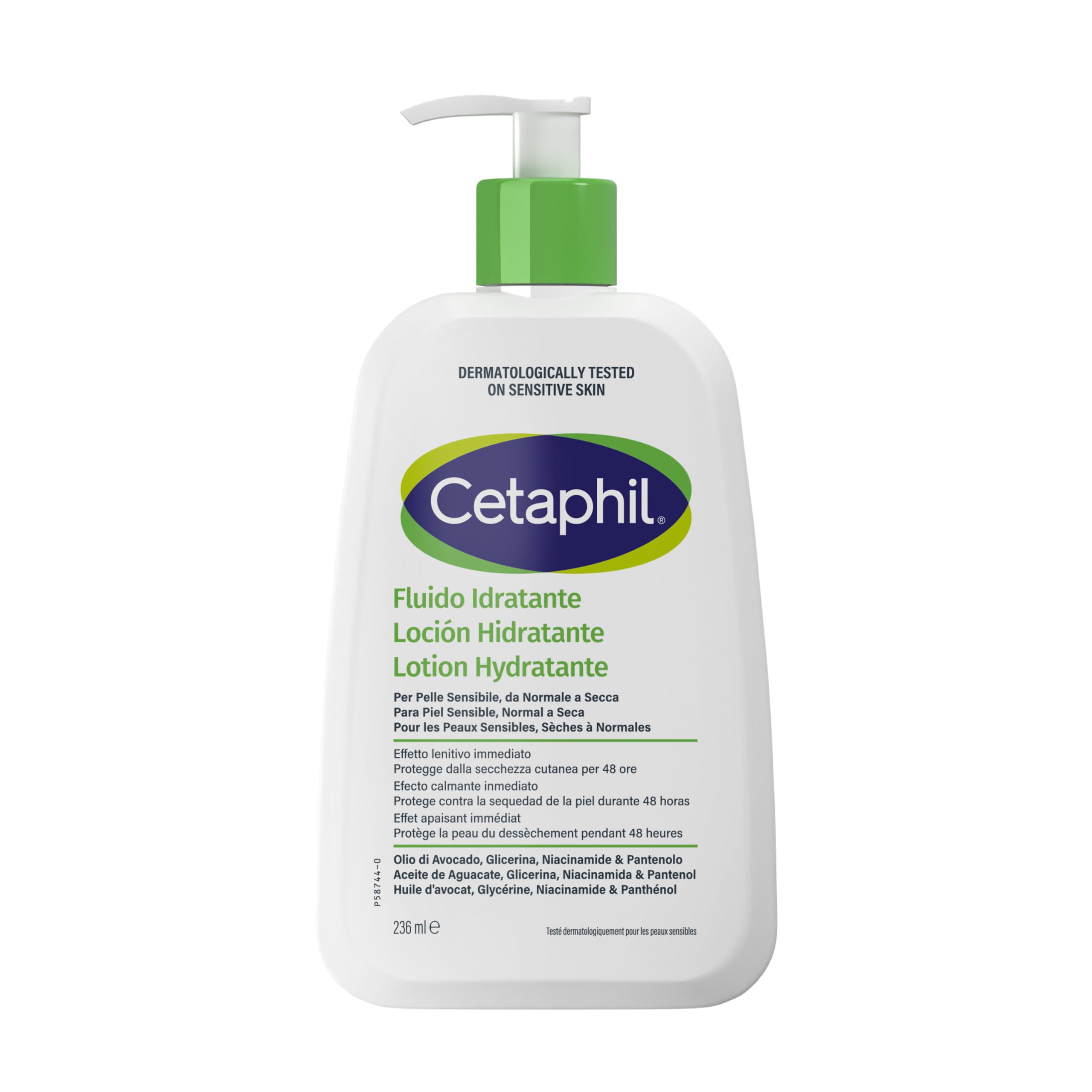 Cetaphil Moisturizing Lotion, Face & Body, 8 fl oz