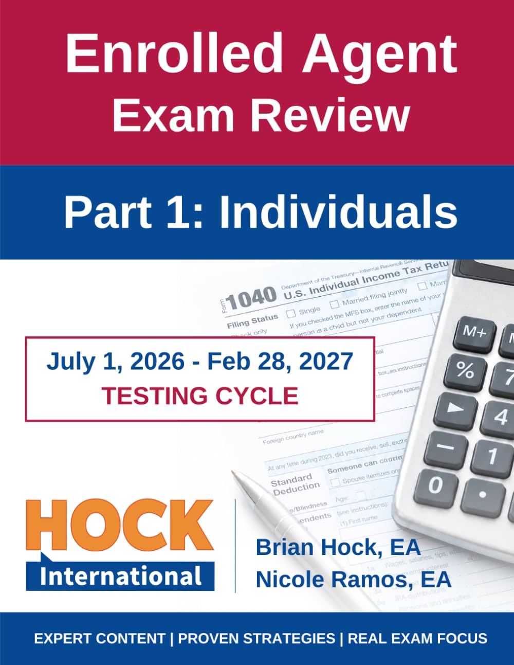 HOCK International EA Review Part 1 - Individuals - Enrolled Agent Study Guide: 
