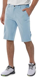 33,000ft Mens Golf Shorts Dry Fit Lightweight Stretch Quick Dry Golf Shorts with Pockets 11 in Inseam Casual Travel