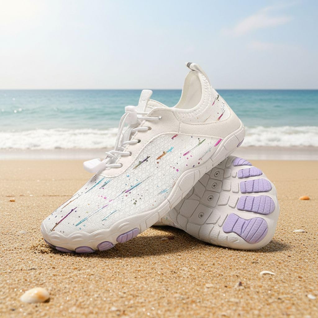 Wide Toe Water Shoes for Women Men Non-Slip Quick Dry Barefoot Shoes Comfortable