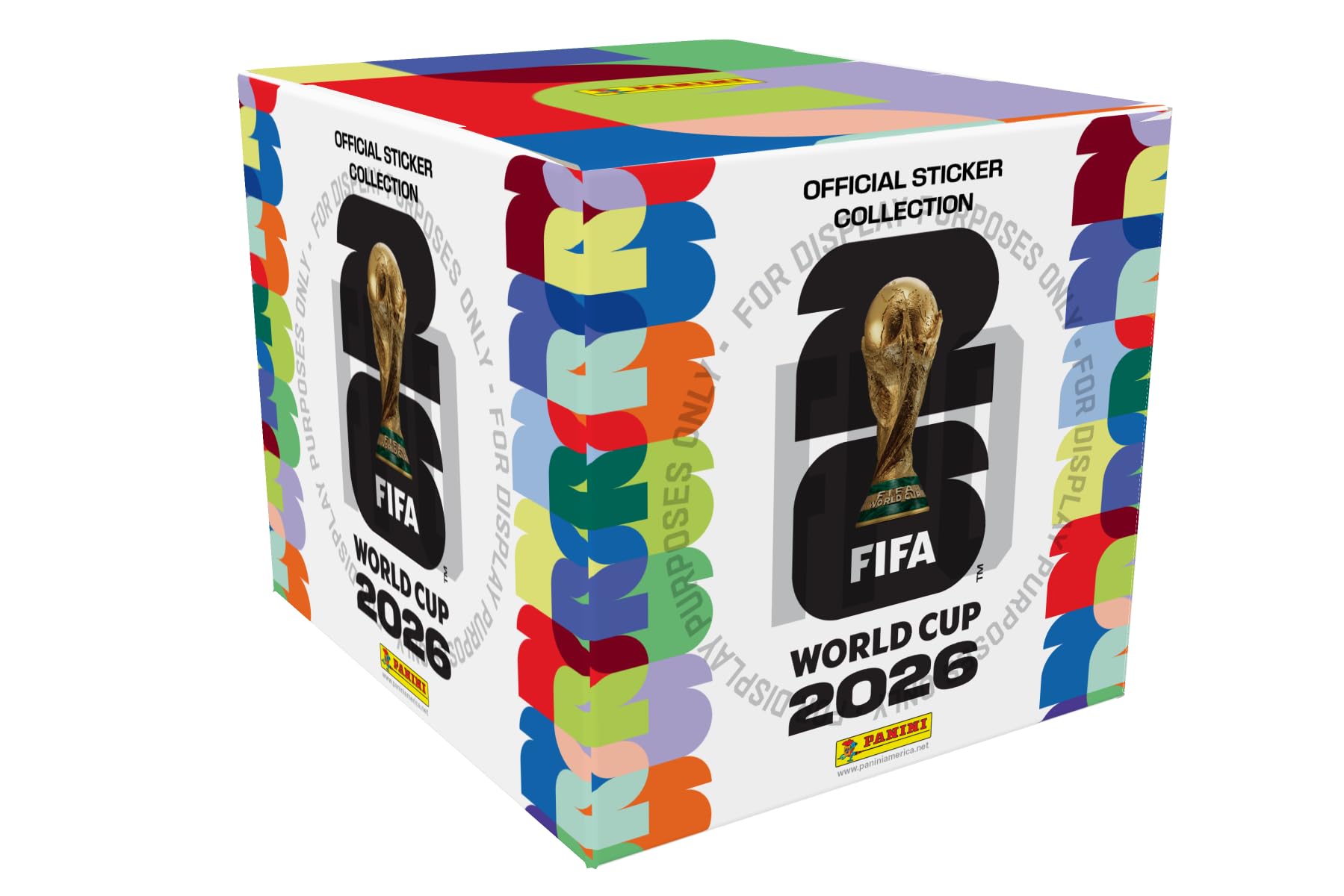 2026 FIFA World Cup Sticker Collection - Box of 25 Packs | Collectible Trading S