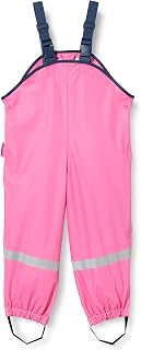 Playshoes Unisex Kinder Wind- und wasserdichte Regenhose Regenbekleidung Matschhose Regenlatzhose Ungefüttert