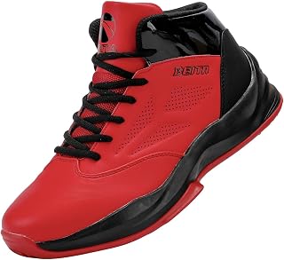 Beita Mens Basketball Shoes High Upper Breathable Sports Shoes Anti Slip