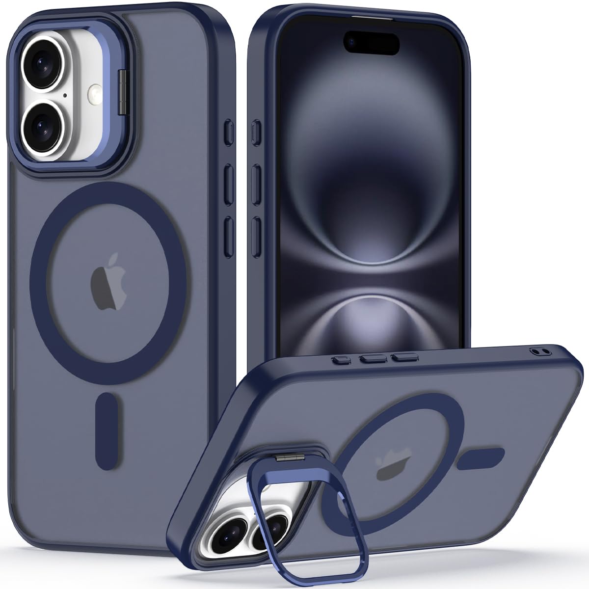 Nvollnoe for iPhone 16 Case Compatible with MagSafe Military Grade Shockproof He