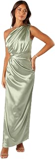Petal & Pup Women's Nadia One Shoulder Maxi Dress