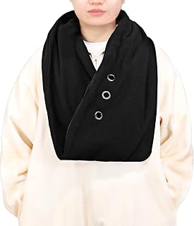 Pet Bonding Scarf (Black) - Carry Bonding Pouch - for Chinchillas, Hedgehogs, Rats, Sugar Gliders, Guinea Pigs, and Rabbits
