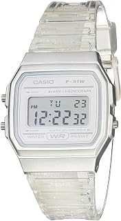 Casio F91W Series | Digital Watch | Water Resistant | LED Light | 1/100 SEC Stopwatch | Regular Time Keeping (HR, Min, SEC, PM, Date, Day) | Daily Alarm | Lightweight | 7 Year Battery