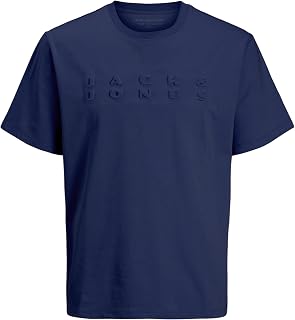 JACK & JONES Print Tee Crew Neck Jcopacer Men's SS Printed Crew Neck T-Shirt