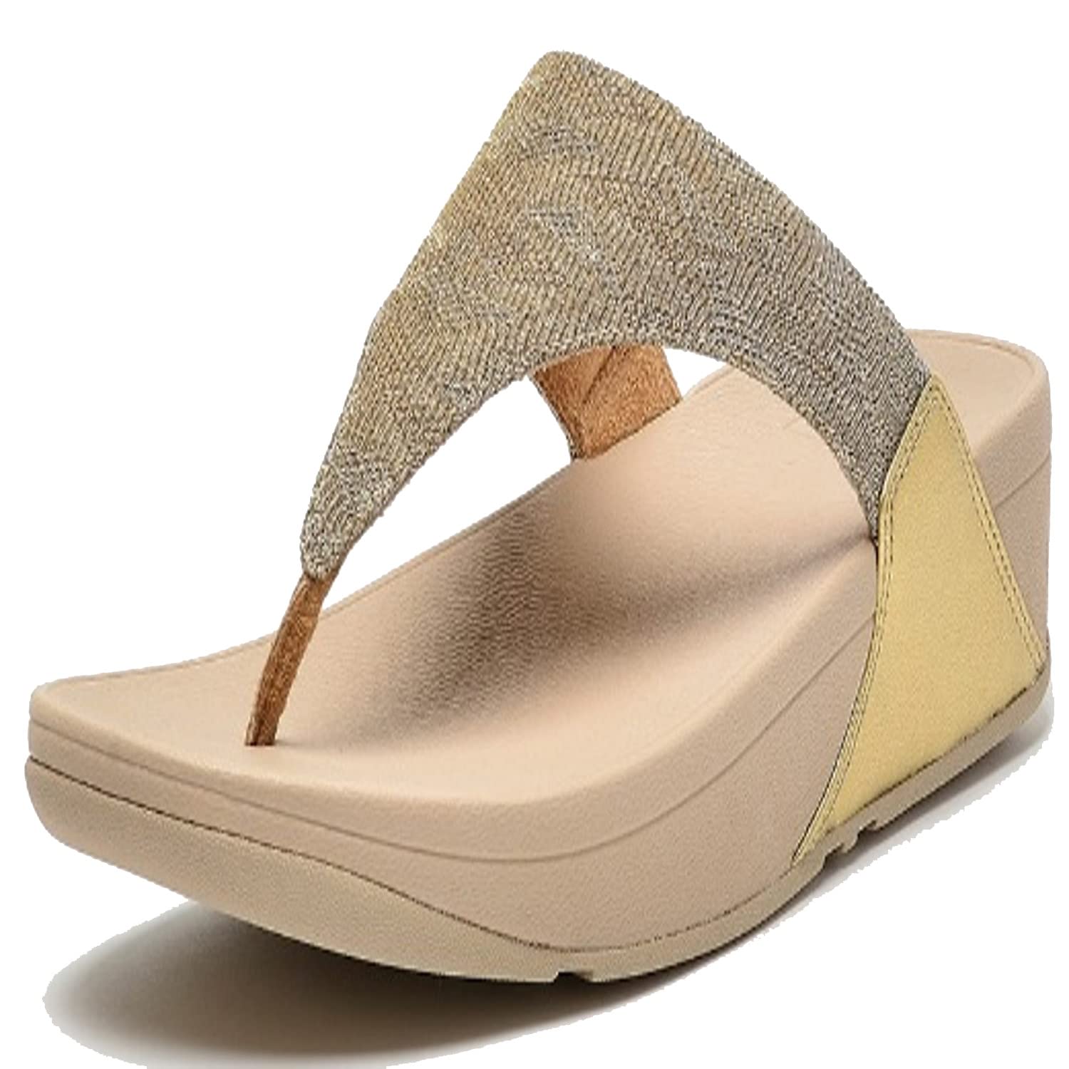 Fitflop Lulu Toe Post Glitter Women's Flip Flops
