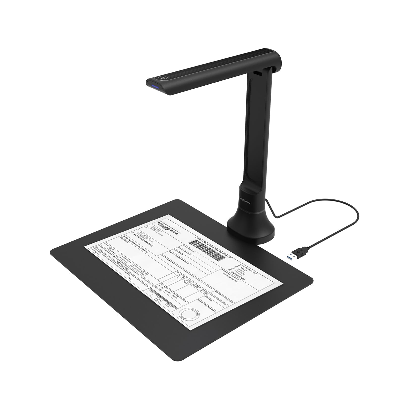 VIISAN DB8401 16MP Document Camera for Schools & Offices – Certified Windows/mac