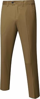 YND Men's Business Suit Pants Slim Fit Flex Flat Front Pant