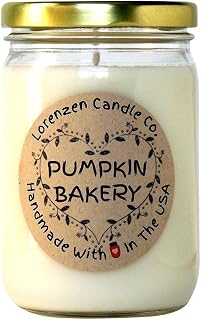 Pumpkin Bakery Soy Candle, 12oz | Handmade in the USA with 100% Soy Wax