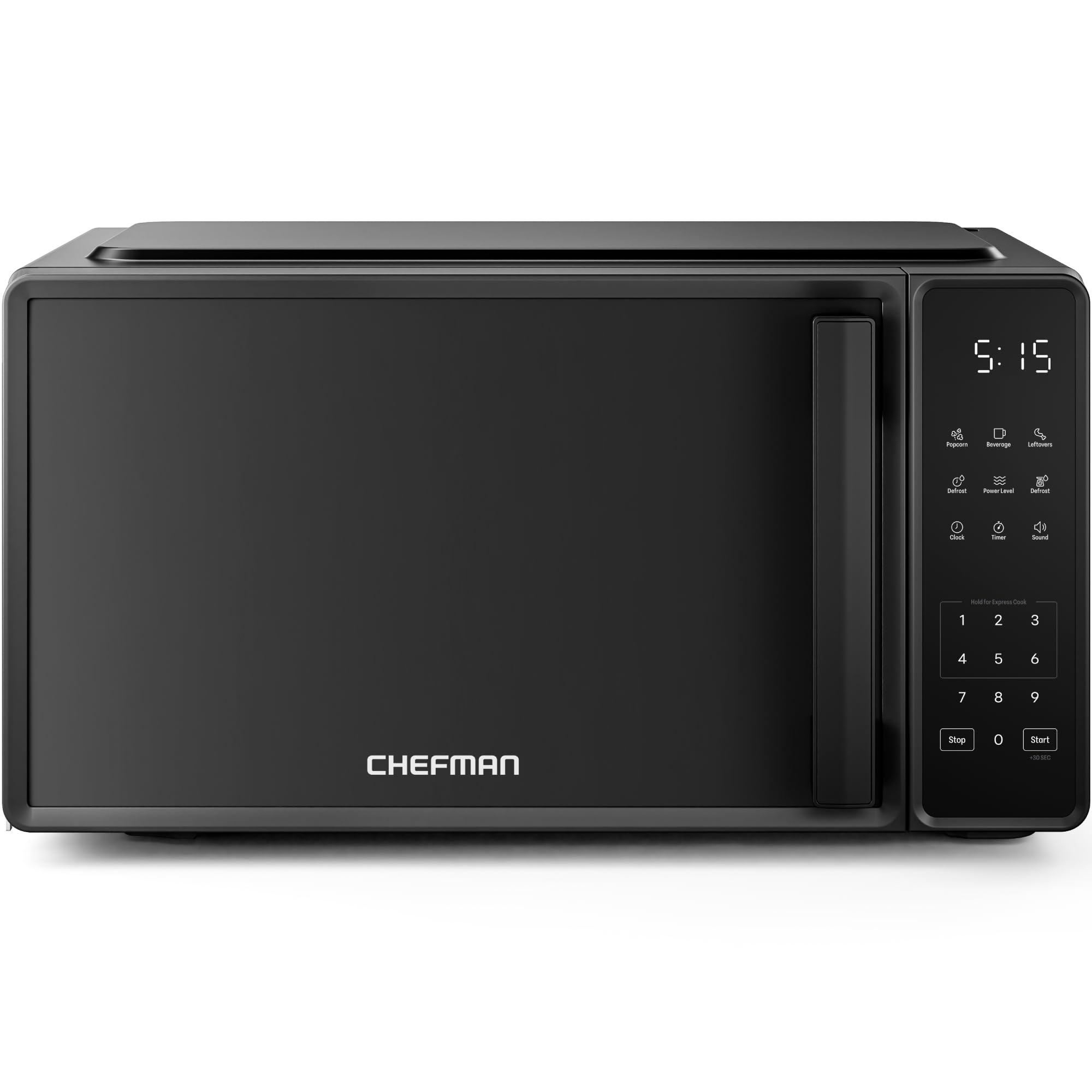 Chefman Countertop Microwave Oven 0.7 Cu. Ft., 700 Watts with 10 Power Levels, 6