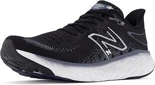 New Balance Men's Fresh Foam 1080v6 Running Shoe, Black/Thunder/White, 42 EU