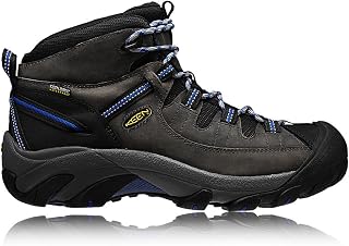 KEEN Men's Targhee 2 Mid Waterproof Hiking Boot, Blue Magnet True Blue, 42.5 EU