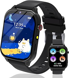 Kids Smart Watch for Boys Girls, Smart Watch for Kids Fitness Tracker Watch | Camera 18 Funny Games Alarm Flashlight Pedometer Sleep Monitoring Gifts for Kids