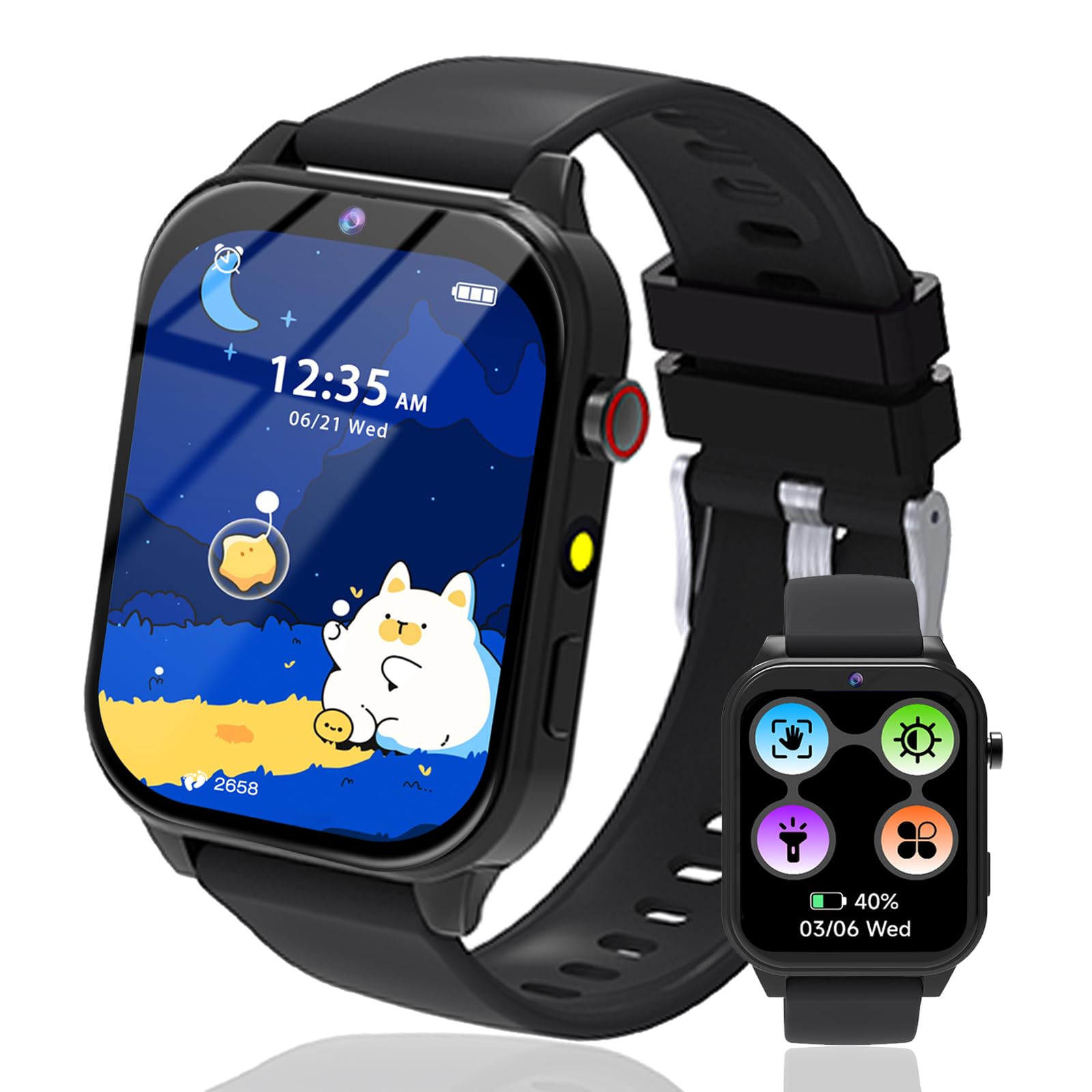 Kids Smart Watch for Boys Girls, Smart Watch for Kids Fitness Tracker Watch | Ca
