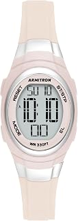 Armitron Sport Women's Digital Chronograph Resin Strap Watch, 45/7034