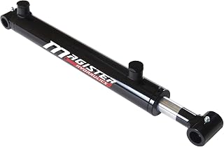 Magister Hydraulic Cylinder 2" Bore x 14" Stroke, Welded Hydraulic Ram with Cross Tube Ends, Double Acting Hydraulic Piston 3500 PSI (WCT 2x14)