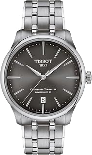 Tissot Chemin des Tourelles, Swiss Powermatic 80, 39 mm, Grey Dial, Unisex Watch