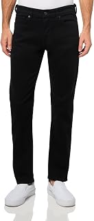 BOSS Mens Delaware Bo Black Comfort Cotton Slim Fit JeansJeans