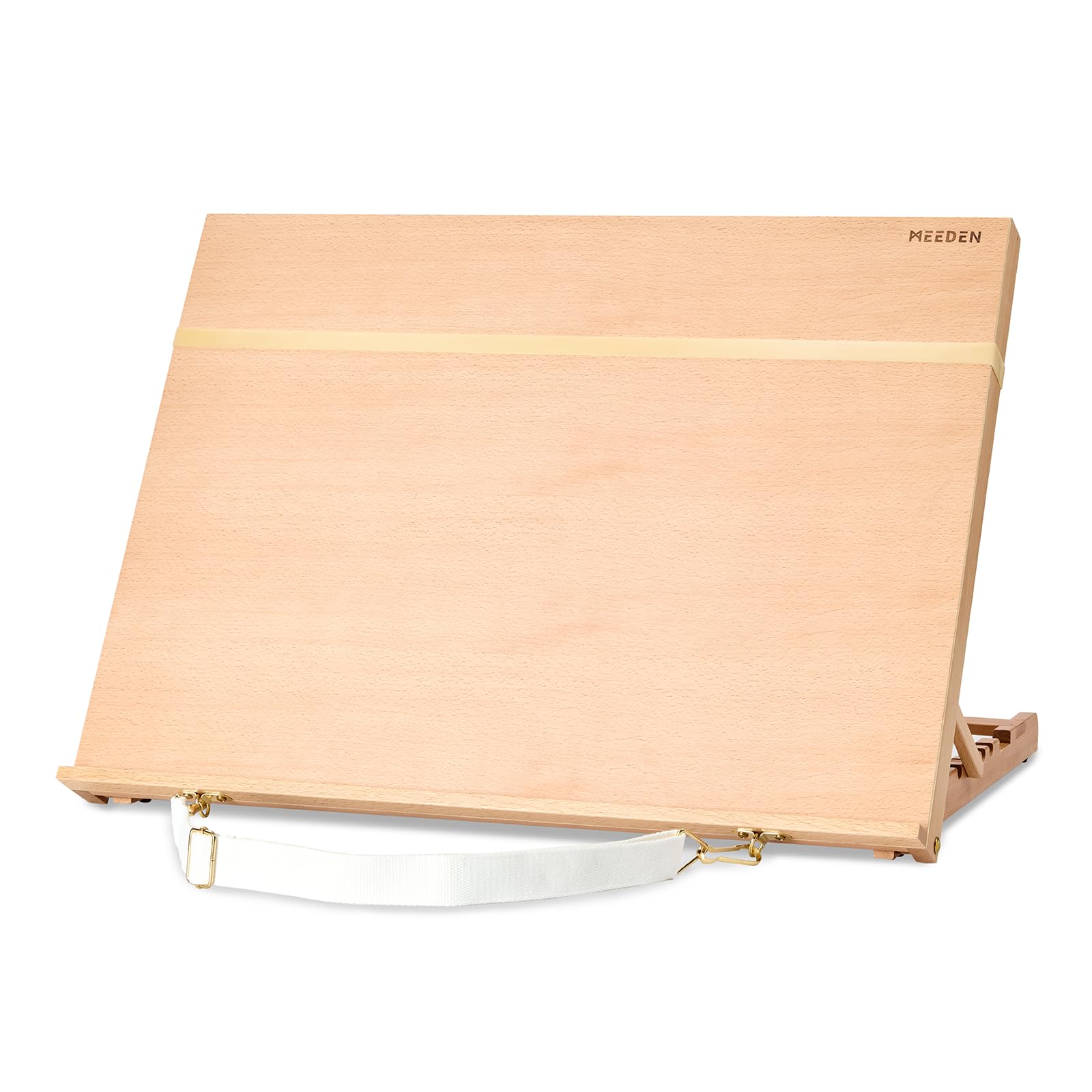 MEEDEN Large Tabletop Drawing Easel: A2 Wooden Sketching Board for Painting | Po
