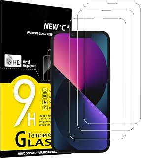 NEW'C Tempered Glass Screen Protector for iPhone 13 Mini