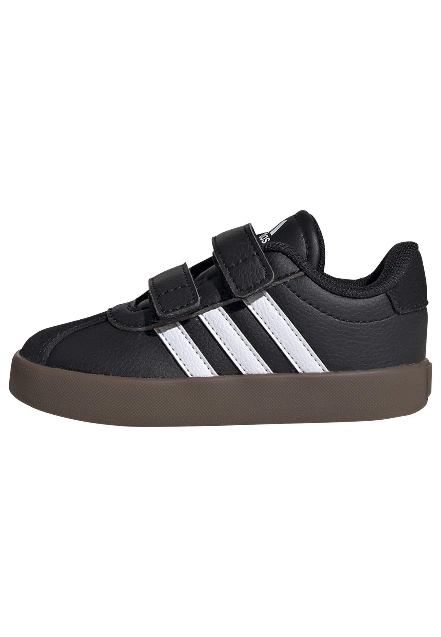 Adidas Unisex – Children and Boys VL Court 3.0 Hook And Loop Kids Shoes