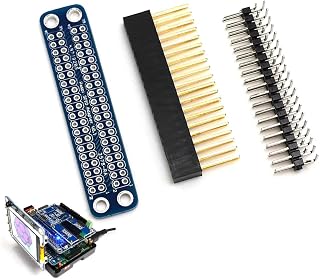 Fasizi Unassembled Double GPIO Adapter for Raspberry Pi 3 Model B, 2 Model B, A+, B+, Zero Transfer GPIO to Front