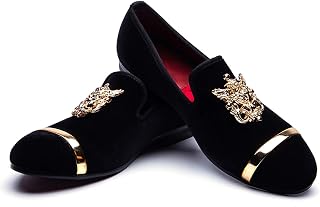 JITAI Classic Leather Loafers for Men Casual Wedding Shoes and Loafers for Men