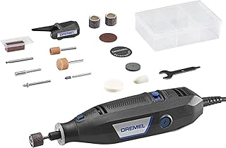Dremel 3100-1/15 Variable Speed Rotary Tool Kit- 1 Attachment and 15 Accessories, Ideal for a Variety of Crafting and DIY Projects- Cutting, Sanding, Grinding, Polishing, Drilling, and Engraving