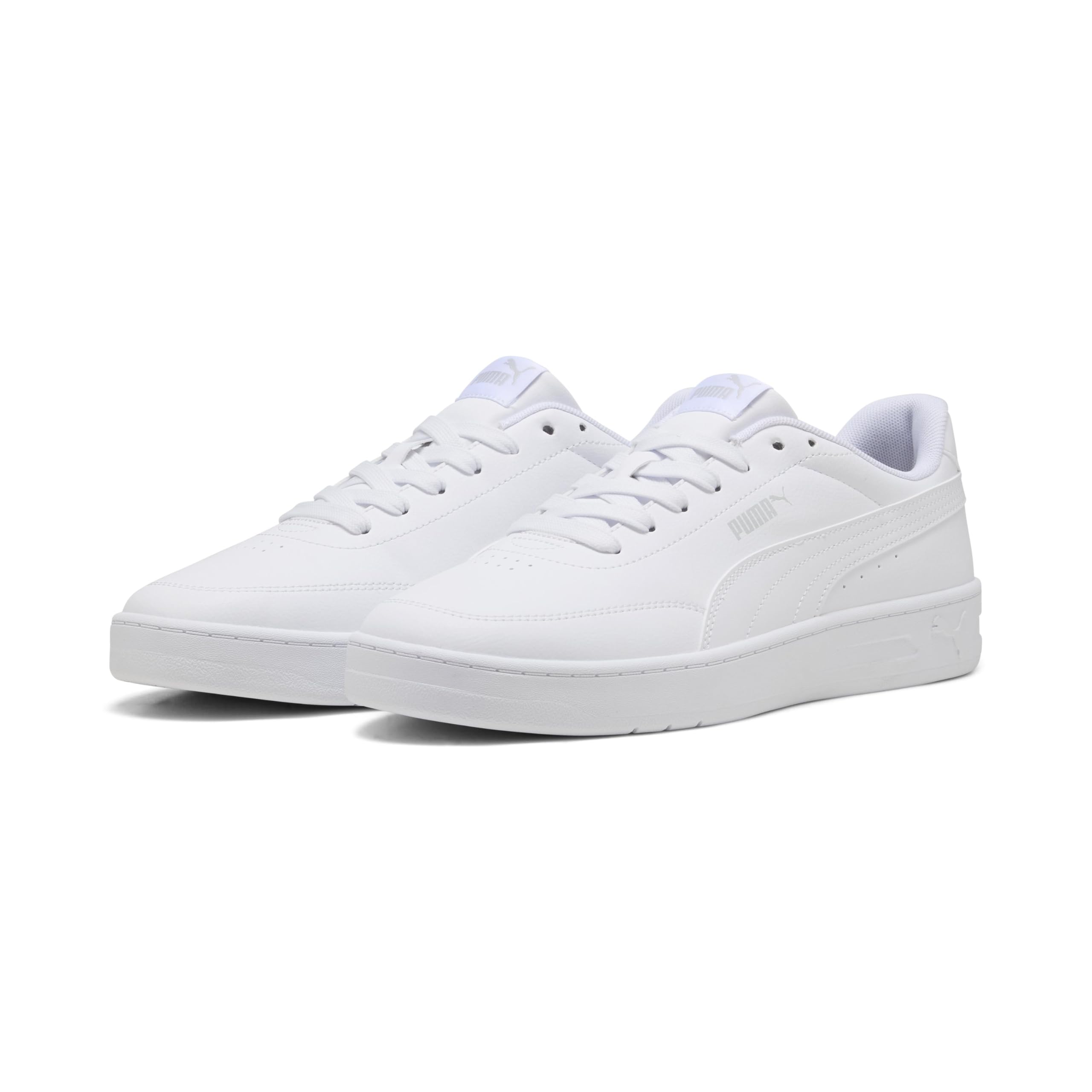 PUMA Unisex Court Classic Clean Sneakers