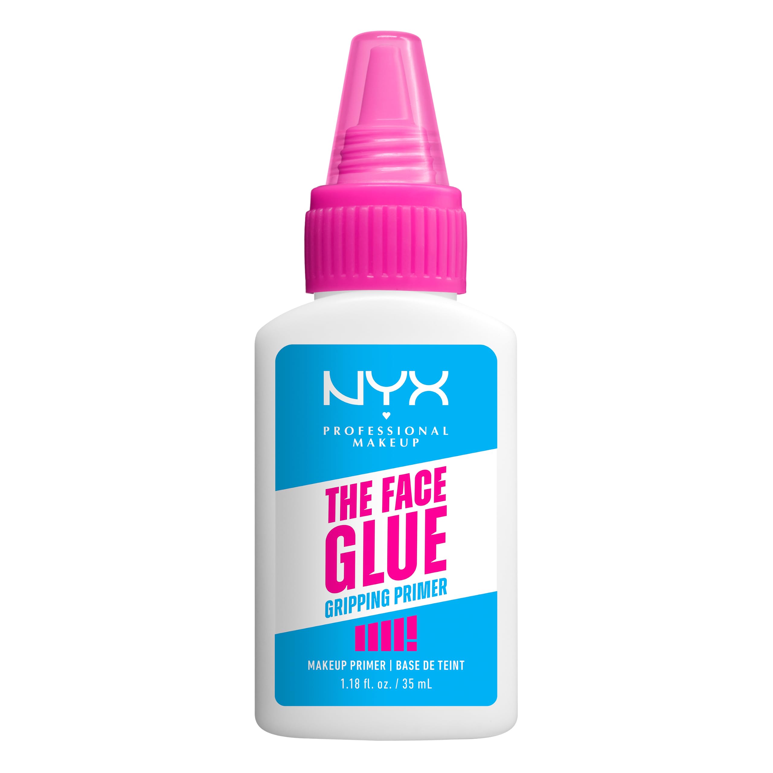 NYX Professional Makeup Primer, Face Glue Gripping Primer, All Skin Types | With