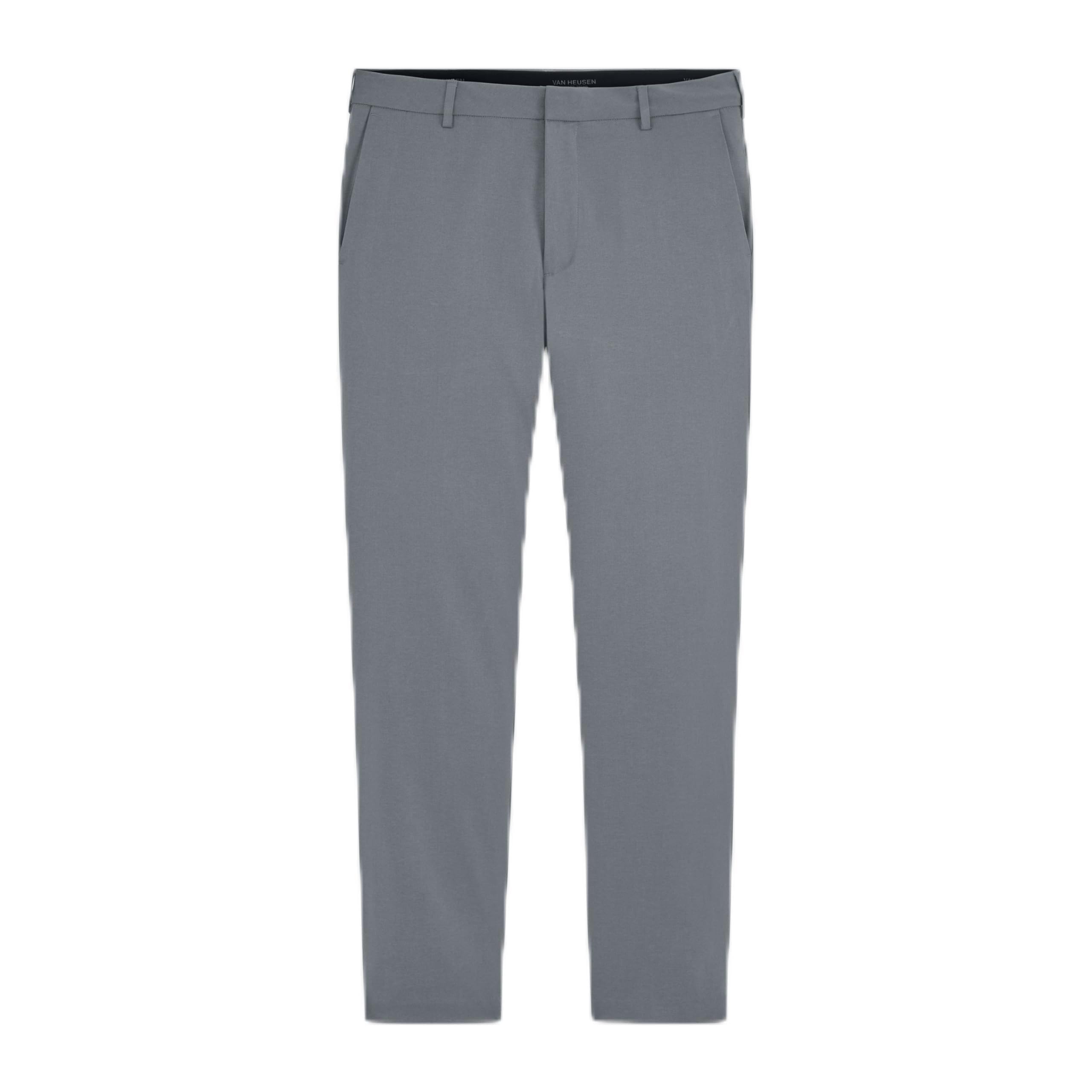 Van Heusen Men's Slim Fit Flex Flat Front Pant