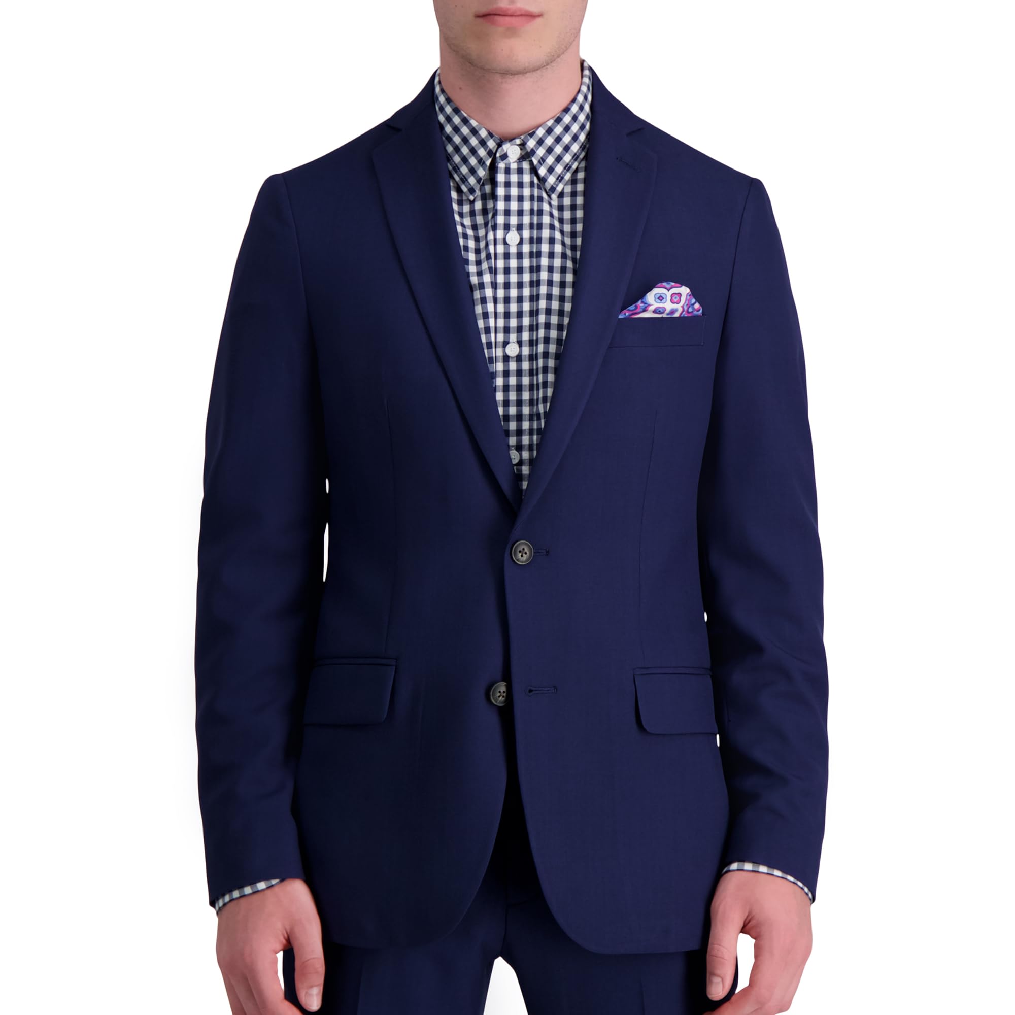 Haggar Men's Smart Wash Premium Stretch Classic Fit Solid Suit Separates - Pants