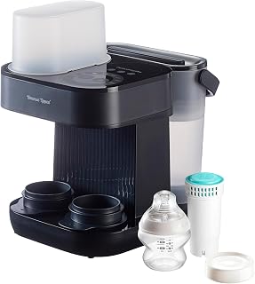 Tommee Tippee Perfect Prep Pro Bottle Maker with Milk Powder Dispenser, Antibacterial Water Filter and Personalized In-App Assistance