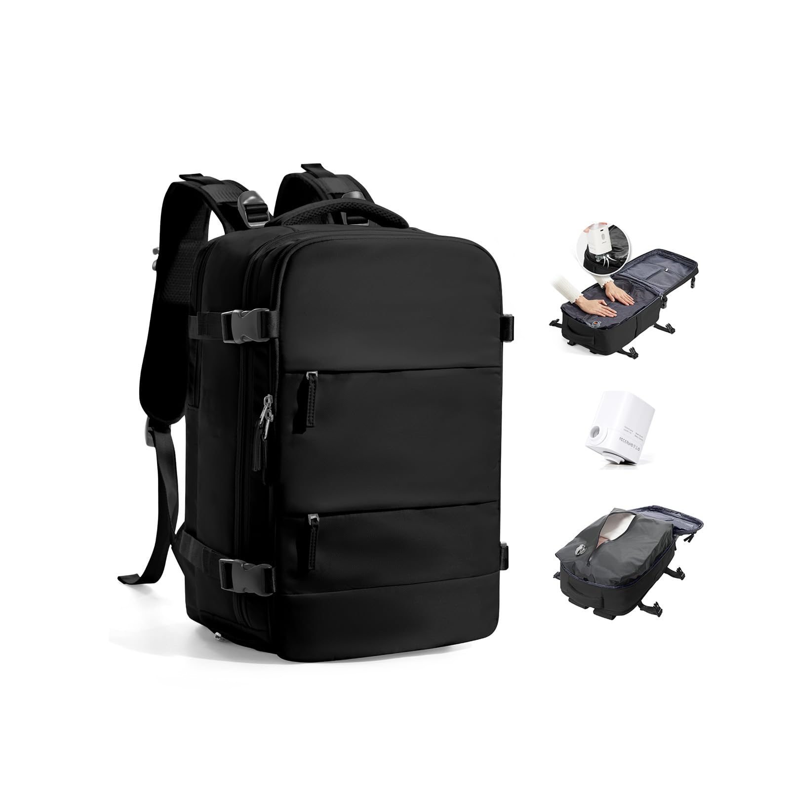 BJLFS Cabin Bags for Ryanair 40 x 30 x 20 cm Vacuum for Women