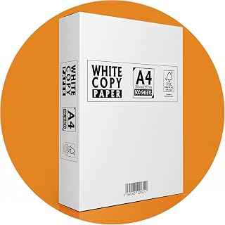Roe Tenpo Multi-Purpose A4 Printer Paper, White, 500 Sheets – Compatible A4 Paper with Inkjet, Laser Printers & Copiers, Perfect for Home & Office Use (500 Sheets)