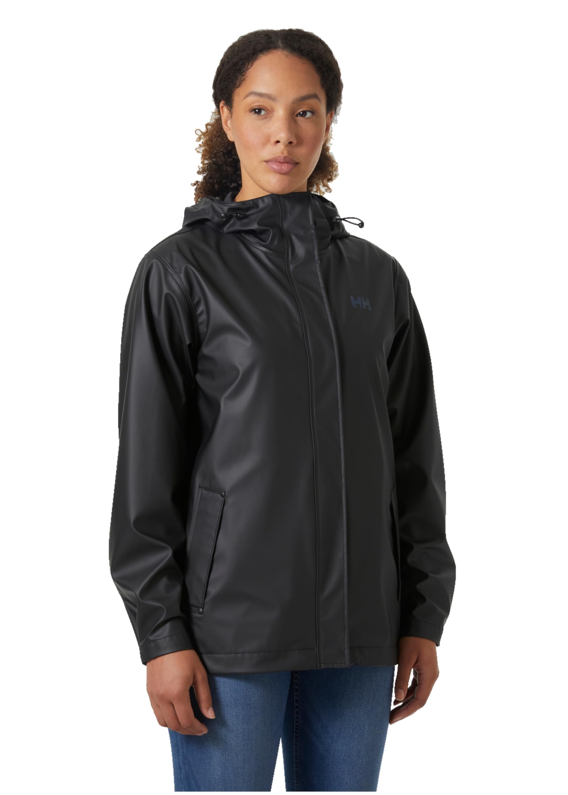 Helly Hansen Women's Moss Hooded Fully Waterproof Windproof Raincoat Jacket