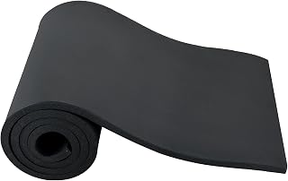 NYXOVA Neoprene Sponge Foam Sheet Roll, Closed Cell Foam Rubber Padding Without Adhesive, Soundproof Insulation, Shock Absorption for DIY, Gaskets, Crafts (1/2" x 13" x 60")