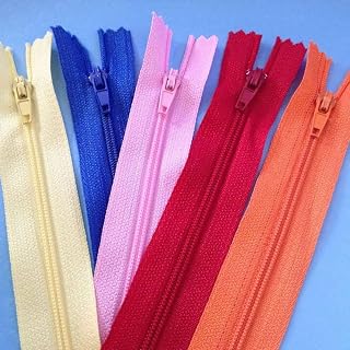 10 Separate Zippers for Sewing Jackets Coats 20cm Zipper Replacement Tape