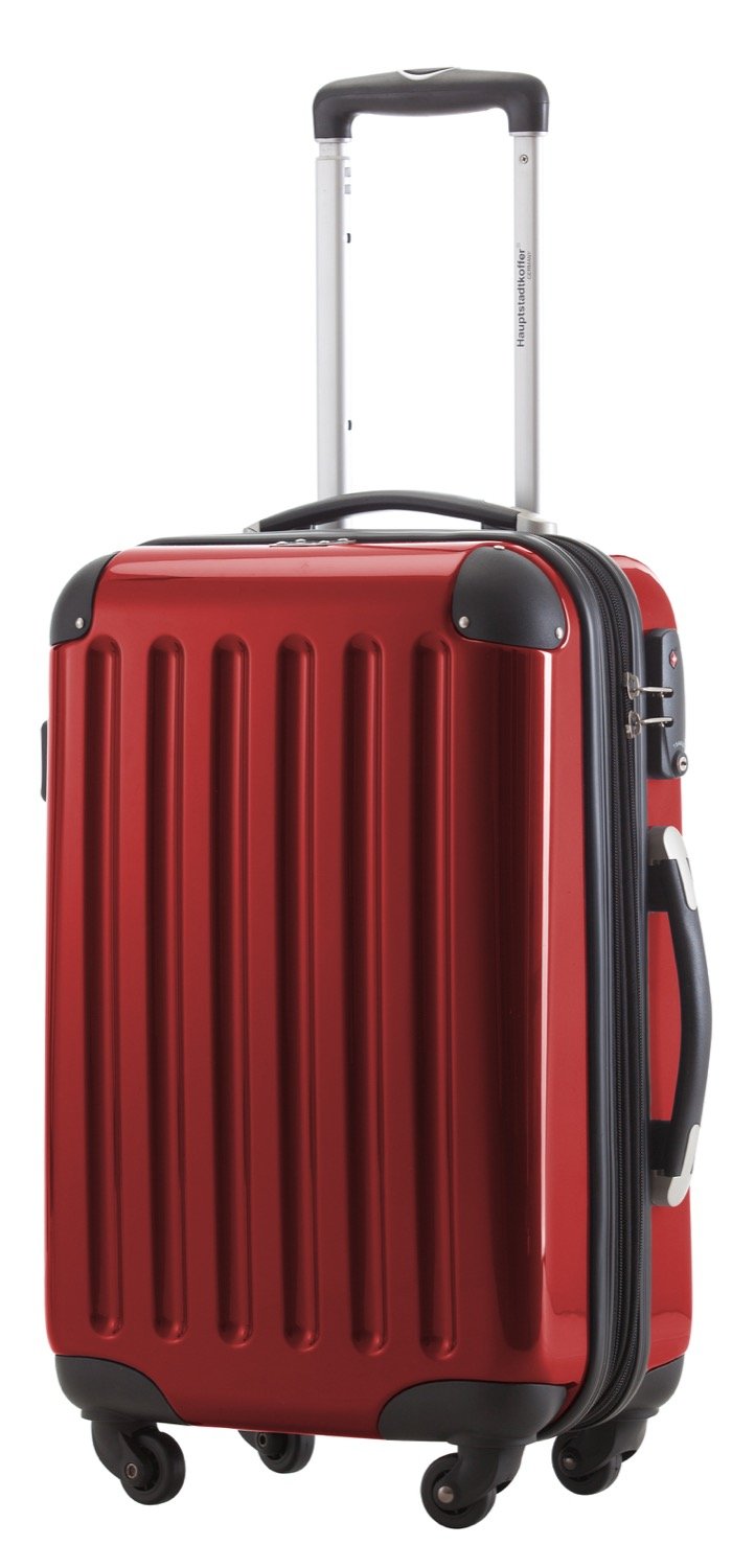 Hauptstadtkoffer Alex Hard Trolley with TSA Lock, red, 55 cm, Carry-on Luggage