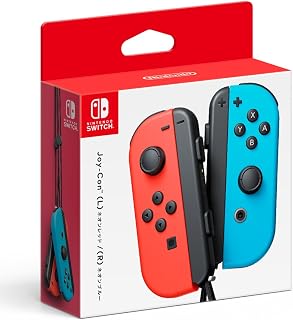 Nintendo Joy-Con (L/R) - Neon Red/Neon Blue (Renewed)