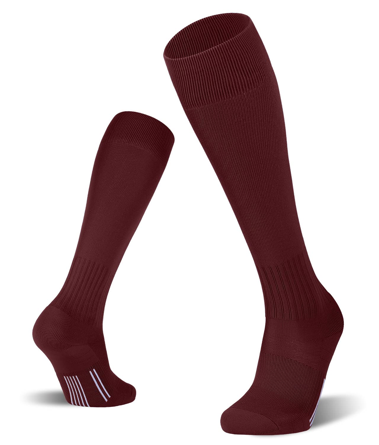 FITRELL Paquete de 2/3 calcetines de fútbol para jóvenes, niños y niñas, calceti