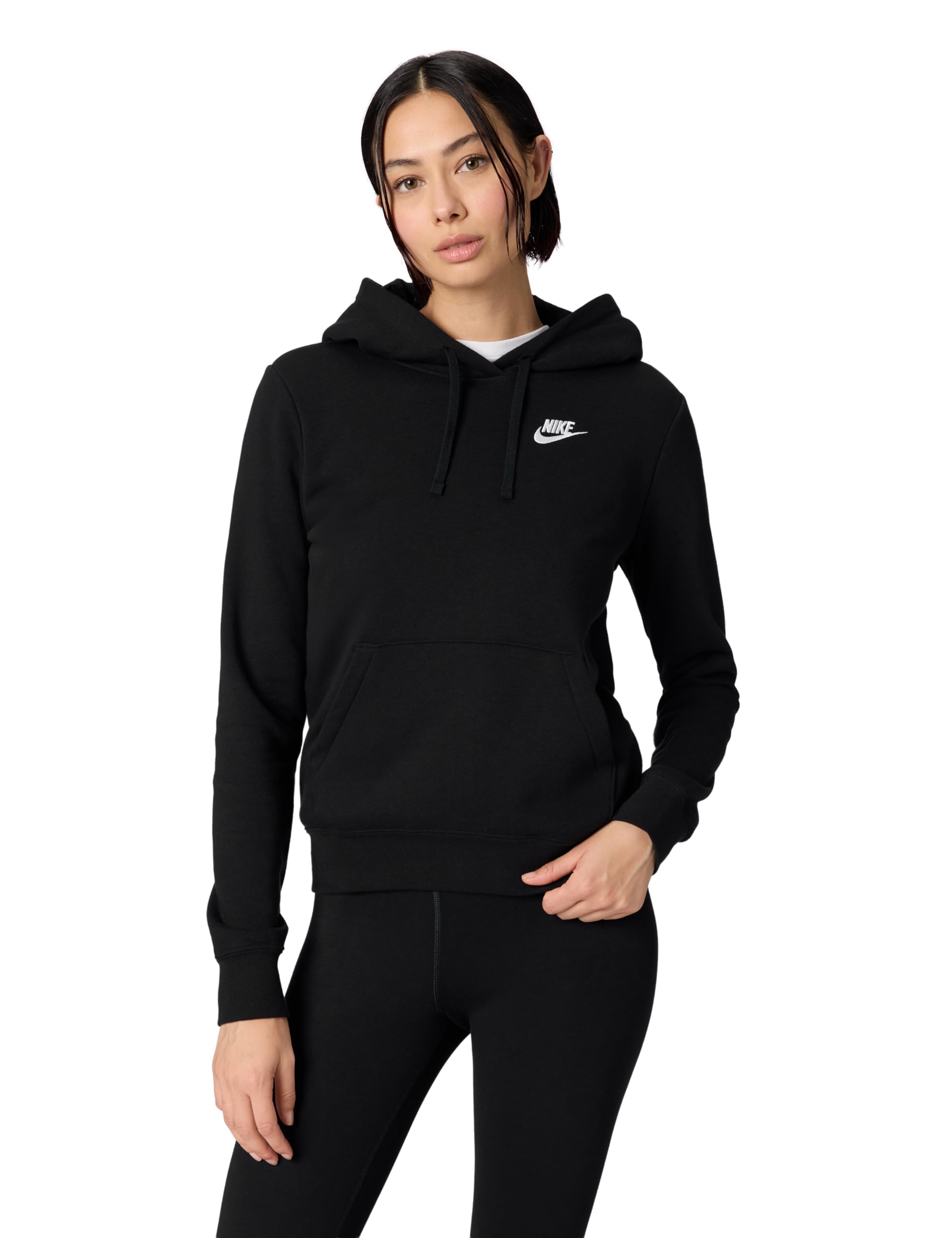 Nike W NSW Club FLC Std Po HDY Women's Long-Sleeved Hooded Top