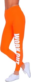 Futuro Fashion - Printed Leggings Workout Full Length Cotton Gym Fitness Pants