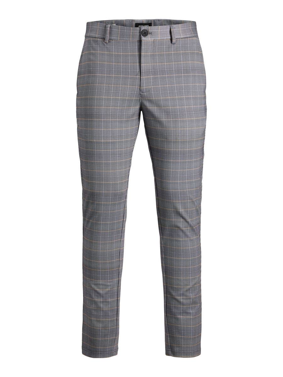 JACK & JONES Jjimarco Jjphil Nor Blue/Chip Check Noos Men's Trousers