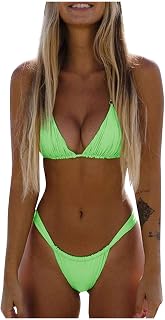 Generico Thong Swimsuit Women Sea Sexy Swimwear with Two Swimsuits Thong Bikini Two Piece Bikini Cut Brazilian Push-up Swimsuit