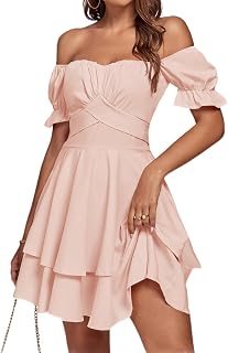 LYANER Women's Soft and Soft Dresses