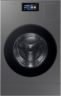Samsung 5.3 cu ft. Bespoke AI Laundry Vented Combo™ All-in-One Ultra Capacity Washer and Electric Dryer with AI Home, Dark Steel, WD90F53AVSUS